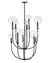 Hinkley Alchemy LED Chandelier in Black - 30527BK