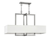 Hinkley Hampton LED Chandelier in Antique Nickel - 3218AN