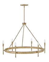 Hinkley Tress LED Chandelier in Champagne Gold - 3678CPG