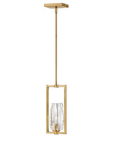 Hinkley Ana LED Pendant in Heritage Brass - 38257HB