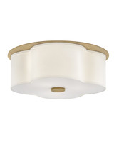Hinkley Delaney LED Flush Mount in Heritage Brass - 46443HB