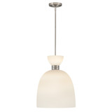 Hinkley Tallulah LED Pendant in Polished Nickel - 48347PN