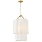 Hinkley Gwen LED Pendant in Lacquered Brass - 47737LCB