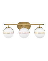 Hinkley Hollis LED Bath in Heritage Brass - 5663HB-LL