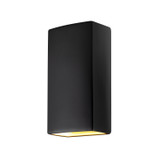 Justice Designs Ambiance Lantern in Carbon - Matte Black - CER-1170-CRB