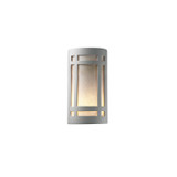 Justice Designs Ambiance LED Lantern in Bisque - CER-7495W-BIS-LED1-1000