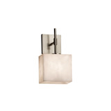Justice Designs Clouds One Light Wall Sconce in Brushed Nickel - CLD-8417-55-NCKL