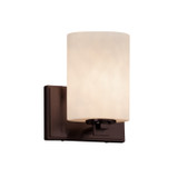 Justice Designs Clouds LED Wall Sconce in Dark Bronze - CLD-8441-10-DBRZ-LED1-700