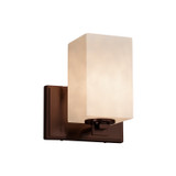 Justice Designs Clouds LED Wall Sconce in Dark Bronze - CLD-8441-15-DBRZ-LED1-700