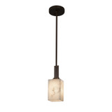 Justice Designs LumenAria One Light Pendant in Dark Bronze - FAL-8445-15-DBRZ