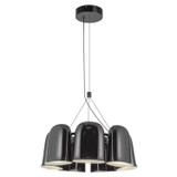 Kuzco Lighting Bell LED Chandelier in Glossy Black - CH21120-GBK-UNV