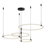 Kuzco Lighting Bruni LED Chandelier in Black - CH24755-BK