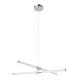 Kuzco Lighting Akari LED Chandelier in Brushed Nickel - CH18537-BN