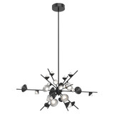 Kuzco Lighting Geode LED Chandelier in Black - CH50848-BK