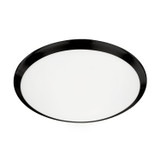 Kuzco Lighting Malta LED Flush Mount in Black - FM1515-BK