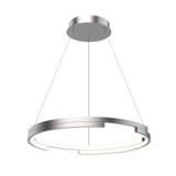 Kuzco Lighting Anello Minor LED Pendant in Brushed Nickel - PD52724-BN