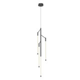 Kuzco Lighting Motif LED Pendant in Black - PD74746-BK