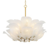 Metropolitan Orchid Ten Light Pendant in Legacy Brass - N2215-732