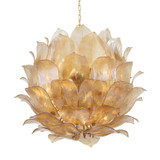 Metropolitan Orchid 24 Light Pendant in Legacy Brass - N2219-A-732
