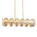 Metropolitan Orchid 14 Light Island Pendant in Legacy Brass - N2217-A-732