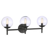 Minka-Lavery Auresa Three Light Bath Vanity in Coal - 2793-66A