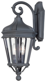 Minka-Lavery Harrison Two Light Wall Mount in Coal - 8691-66