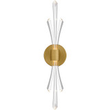 Quoizel Cecily LED Wall Sconce in Brushed Gold - CCY8805BRG