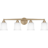 Quoizel Cecilia Four Light Bath in Bronze Gold - CEC8632BGD