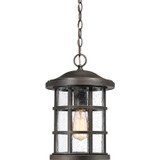 Quoizel Crusade One Light Outdoor Hanging Lantern in Palladian Bronze - CSE1910PN