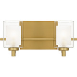 Quoizel Kolt Two Light Bath in Brushed Gold - KLT8602BRGLED