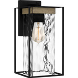 Quoizel Longwood One Light Outdoor Wall Mount in Matte Black - LWD8407MBK