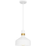 Quoizel Quoizel Piccolo Pendant One Light Mini Pendant in Matte White - QPP6804W