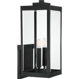 Quoizel Westover Two Light Outdoor Wall Mount in Earth Black - WVR8409EK