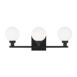 Visual Comfort Studio Clybourn Three Light Bath Vanity in Midnight Black - 4461603-112