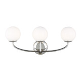 Visual Comfort Studio Galassia Three Light Vanity in Polished Nickel - AEV1013PN
