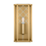 Visual Comfort Studio Erro One Light Wall Sconce in Burnished Brass - AW1161BBS