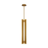 Visual Comfort Studio Carson LED Pendant in Burnished Brass - KP1084BBS
