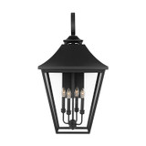 Visual Comfort Studio Galena Four Light Outdoor Wall Sconce in Textured Black - OL14405TXB