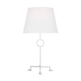 Visual Comfort Studio Montour One Light Table Lamp in Matte White - TFT1021MWT1