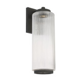Generation Lighting Ronde One Light Outdoor Wall Lantern in Textured Black - GLO1081DL-TXB
