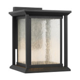 Generation Lighting Audley Lantern in Textured Black - GLO1281DL-TXB