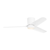 Visual Comfort Fan Colgin 56 Hugger LED 56"Ceiling Fan in Matte White - 3CGHR56RZWD