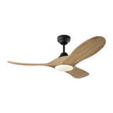 Visual Comfort Fan Maverick Smart 44 LED 44"Ceiling Fan in Midnight Black - 3MAVSM44MBKNHD