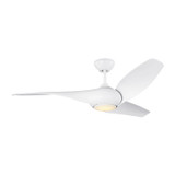 Visual Comfort Fan Topan Smart 52 LED 52"Ceiling Fan in Matte White - 3TNSM52RZWD