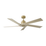 Visual Comfort Fan Aspen 56 56"Ceiling Fan in Burnished Brass - 5ASPR56BBSWWO