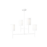 Visual Comfort Studio Key Four Light Chandelier in Matte White - BC1024MWT