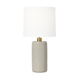Visual Comfort Studio Shanghai One Light Table Lamp in Shellish Grey - BT1101SHG1