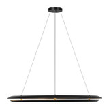 Visual Comfort Studio Cielo LED Chandelier in Midnight Black - CC1801MBK
