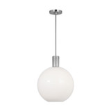 Visual Comfort Studio Colewood One Light Pendant in Brushed Nickel - DJP1181BS