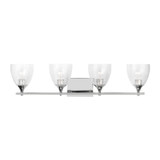 Visual Comfort Studio Toffino Four Light Vanity in Chrome - DJV1024CHCKG